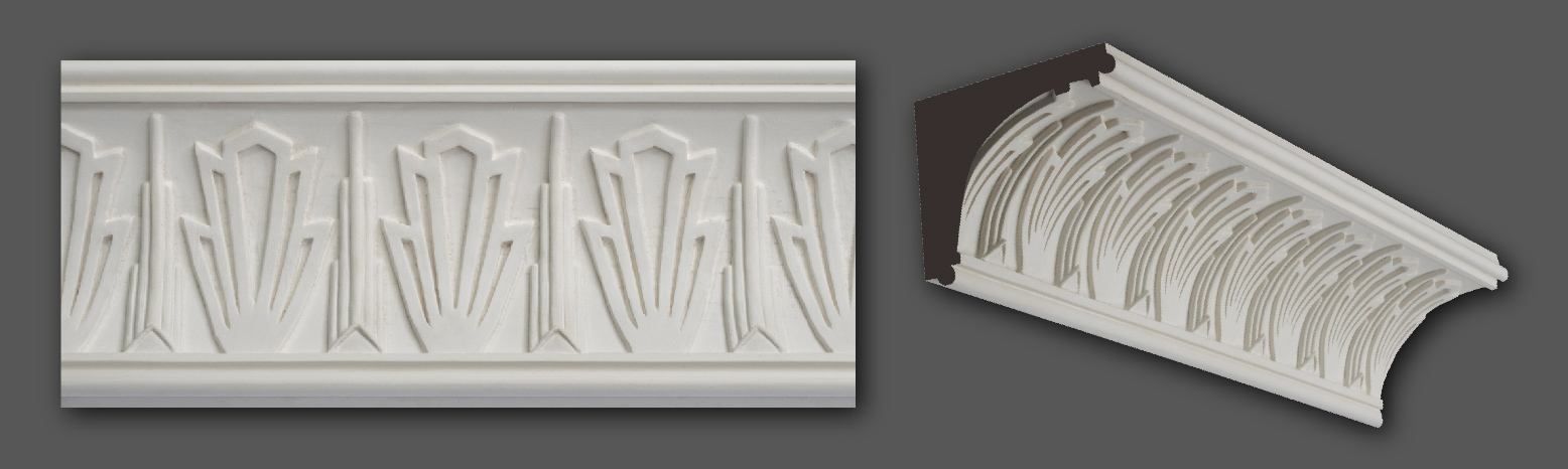 Art Deco Coving Range Of Art Deco Cornice Designs